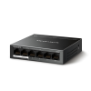 Switch De Bureau Mercusys TL-MS106LP / 6 PORTS 10/100Mbps / Avec 4 ports PoE+