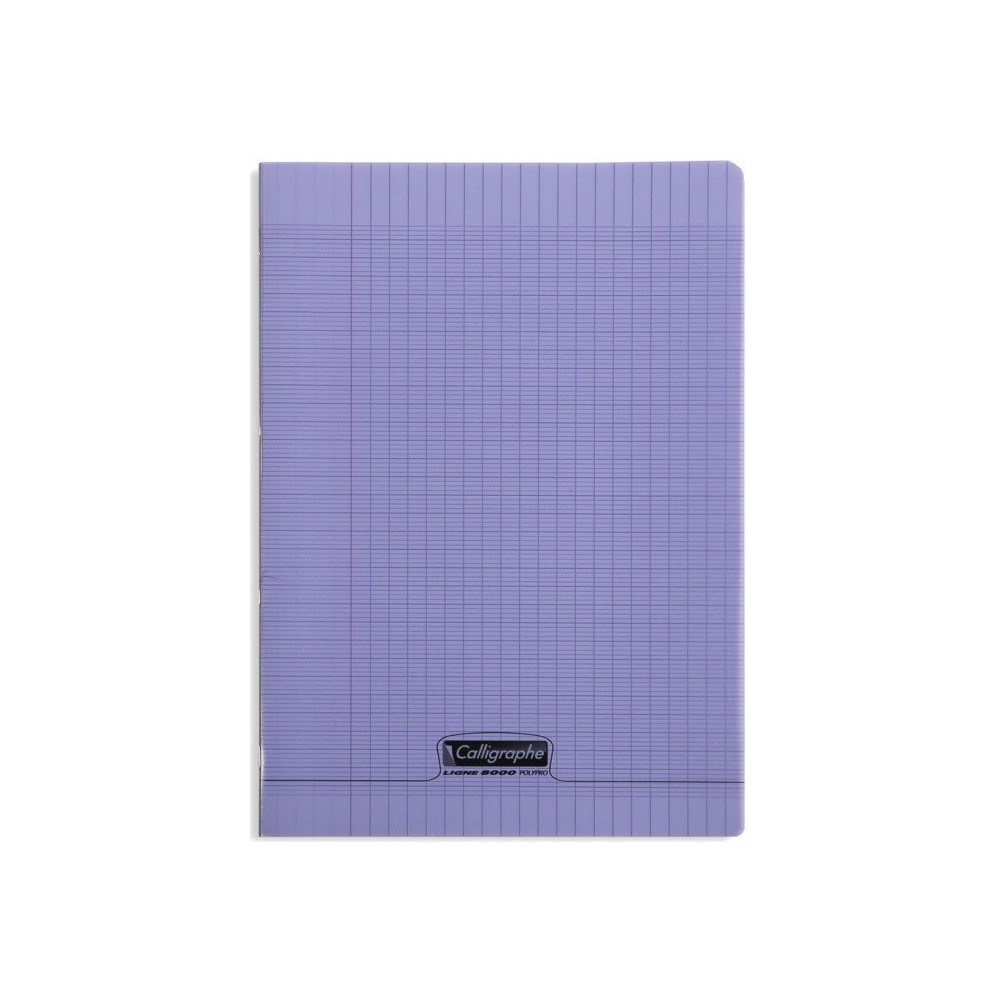 Cahiers piqué 8000 POLYPRO SEYES Calligraphe / 21x 29.7 / 192P / 90G / Violet