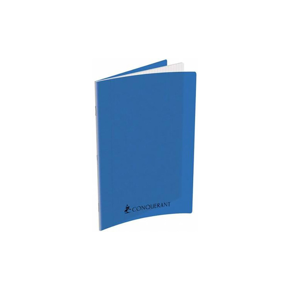 Cahier Polypro Conquerant Seyes / 24x 32 / 192P / 70G / Bleu