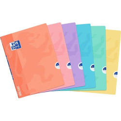 Cahier OPENFLEX Pastel AGRAFE / A4 / 96P / Transparent