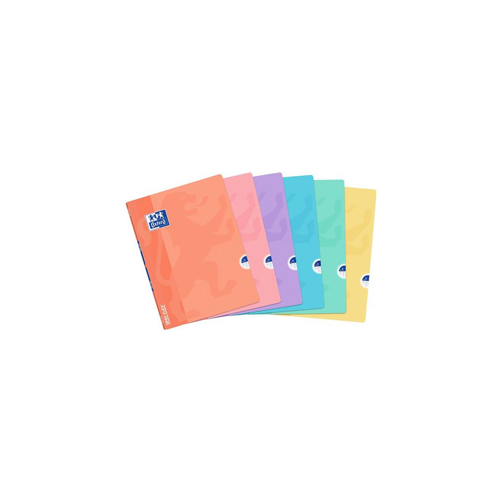 Cahier OPENFLEX Pastel AGRAFE / 24x 32 / 96P / Assortis