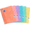 Cahier OPENFLEX Pastel AGRAFE / 24x 32 / 96P / Assortis