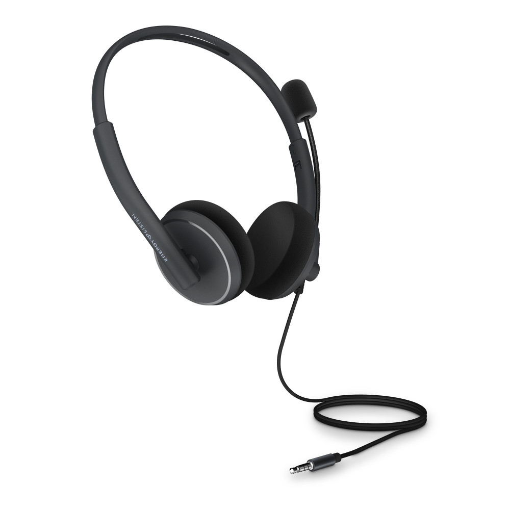 Casque Micro Office 2 Anthracite Energy Sistem / Noir