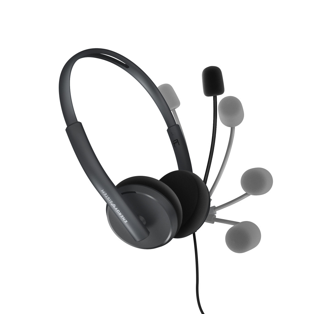 Casque Micro Office 2 Anthracite Energy Sistem / Noir