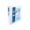 Classeur PP Personnalisable KreaCover 4 anneaux en D 60mm / Blanc