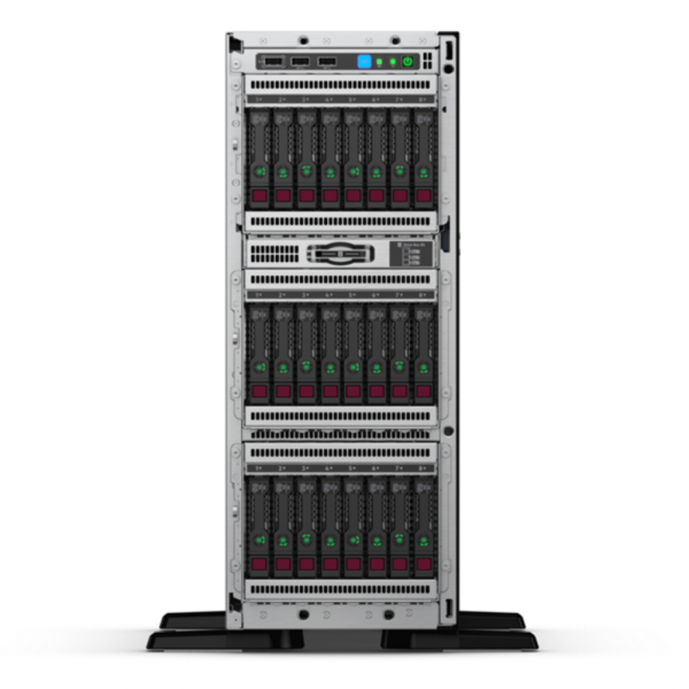 Serveur Tour HPE ProLiant ML350 Gen10 / Intel Xeon Silver 4214R / 32 Go / SANS DISQUES