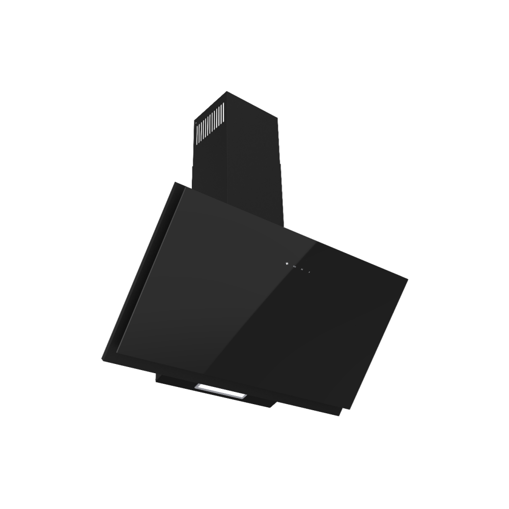 Hotte PREMIUM DECO CAPRI / 60 Cm / Pyramidale / Noir