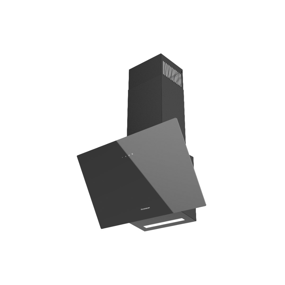 Hotte PREMIUM DECO UNO / 60 Cm / Pyramidale / Noir