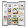 Réfrigérateur LG No Frost SIDE BY SIDE INVERTER 617 Litres / Silver + Aspirateur LG GRATUIT