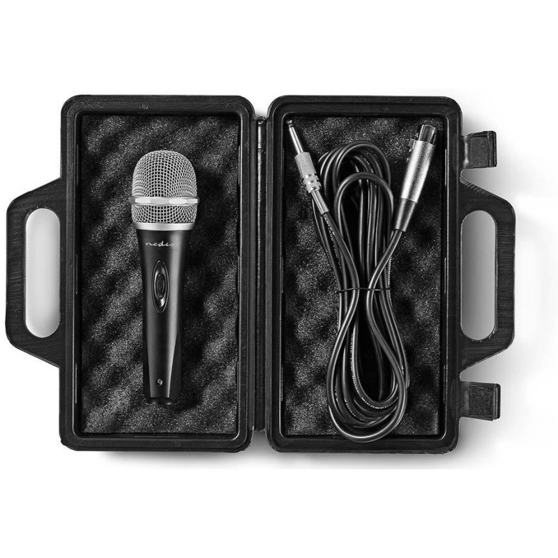 Microphone Filaire Cardioïde MPWD50BK / Avec étui de voyage
