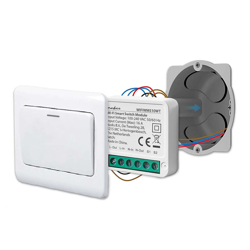 interrupteur d'alimentation SmartLife Nedis / Wifi / 3680W