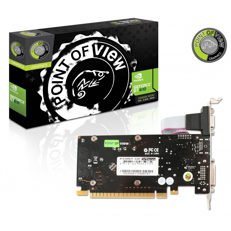 Carte graphique Point Of View Nvidia GeForce GT 610