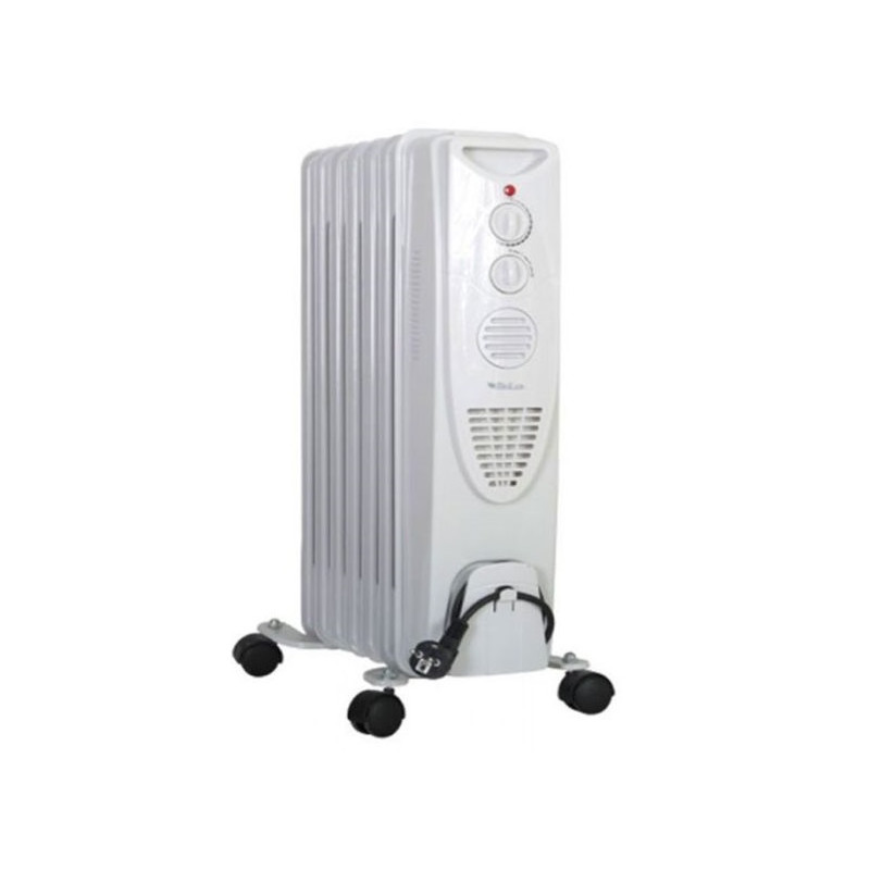 Ecd Germany - Radiateur bain d'huile convecteur chauffage direct électrique  mobile 450W blanc - Radiateur bain d'huile - Rue du Commerce