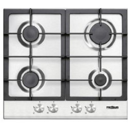 Plaque à Gaz Encastrable PREMIUM / 4 FEUX / 60 CM / Inox