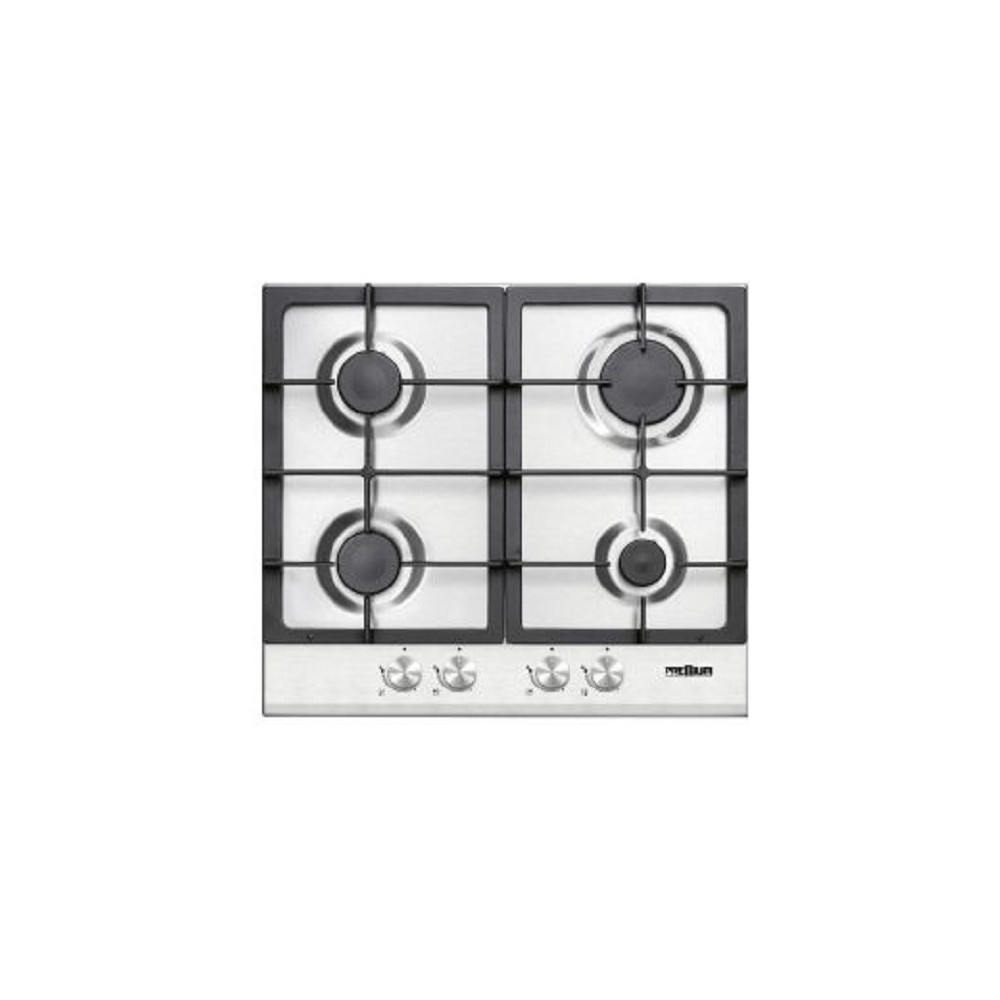 Plaque à Gaz Encastrable PREMIUM / 4 FEUX / 60 CM / Inox