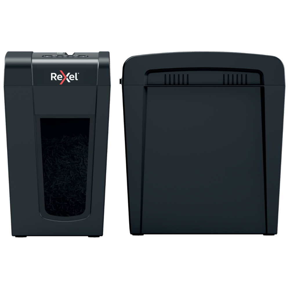 Destructeur de documents Rexel Secure X10-SL Whisper-Shred / Coupe croisée / Noir