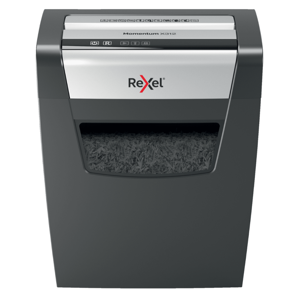Destructeur de documents Rexel Momentum X312 / Noir