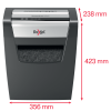 Destructeur de documents Rexel Momentum X312 / Noir
