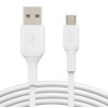 Câble Chargeur TLine Micro USB / 5A / 1M / Blanc