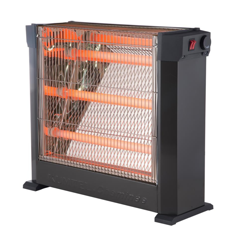 CHAUFFAGE ÉLECTRIQUE KUMTEL KS-2761 / 2250W / NOIR