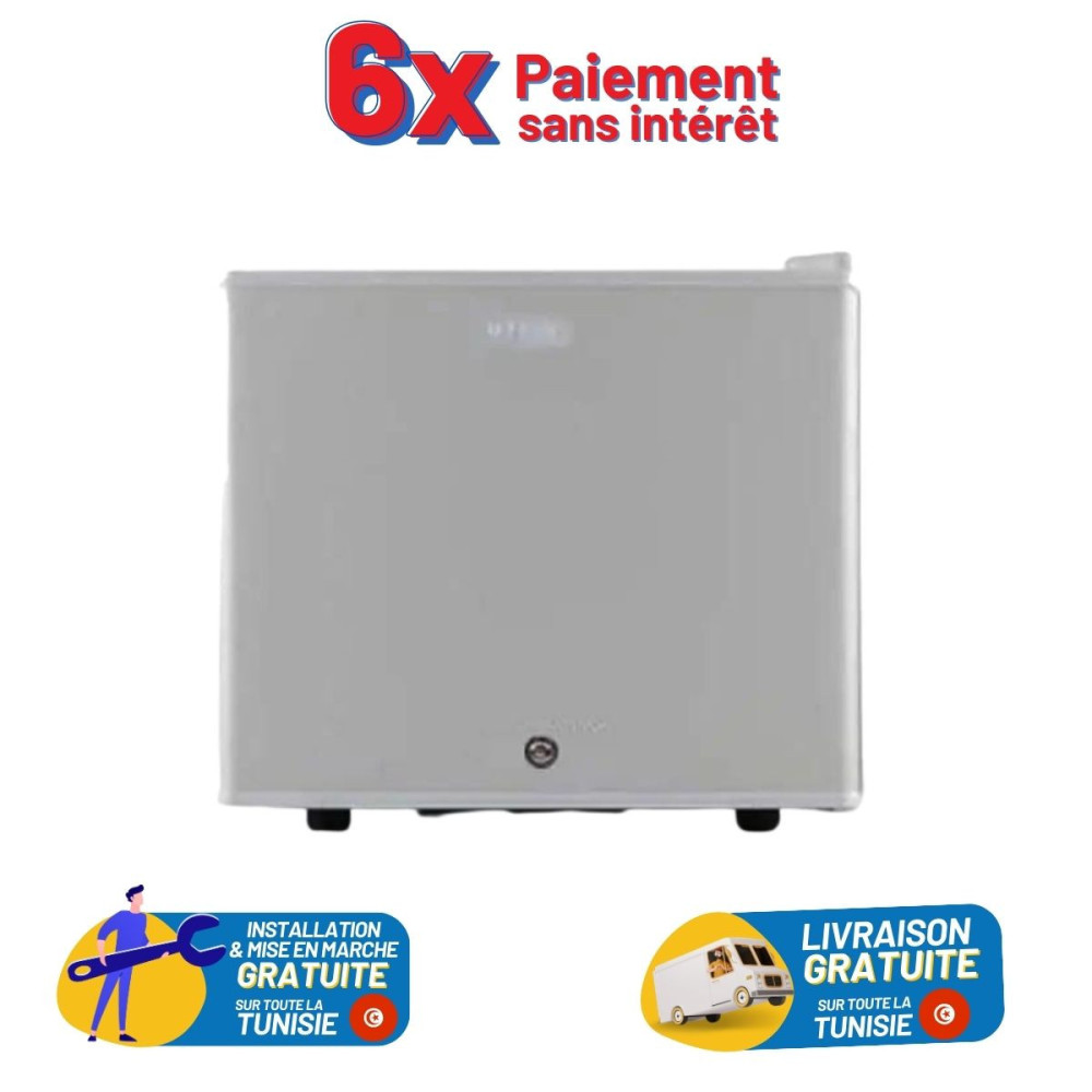 Réfrigérateur Mini-Bar AUXSTAR BC-50S / Silver + Livraison + Installation et Mise en Marche Gratuites