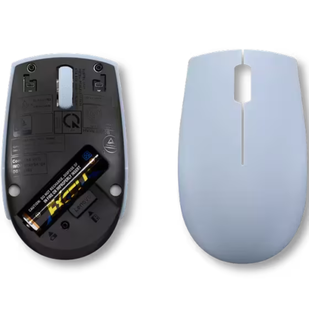 SOURIS OPTIQUE SANS FIL LENOVO COMPACT 300 / BLEU