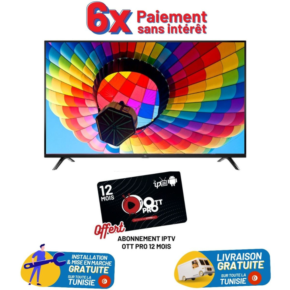 TV TCL 40" ref S-40D3000