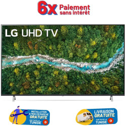 TV LG 65" UHD 4K Série UP77...
