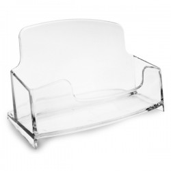 Porte Dépliants ARDA pour carte visite / Cristal
