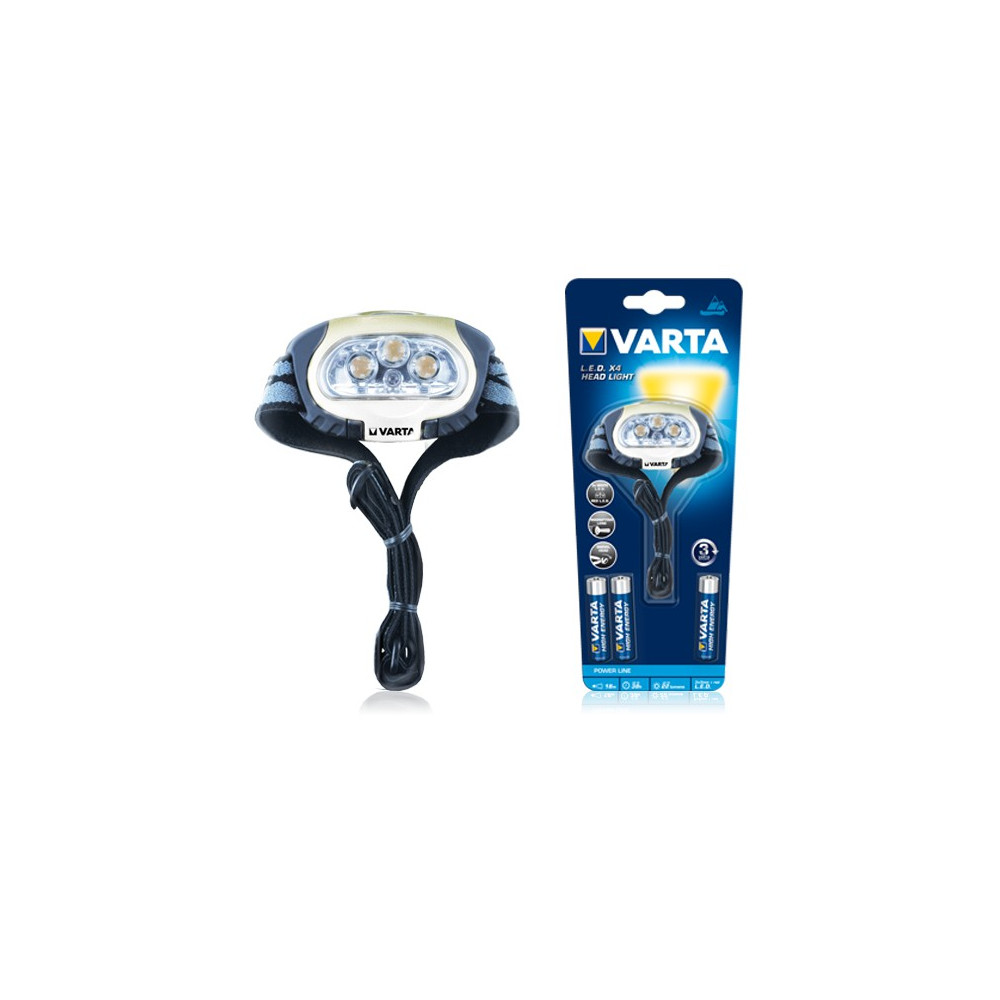 Torche LED x 4 Head Light 3AAA