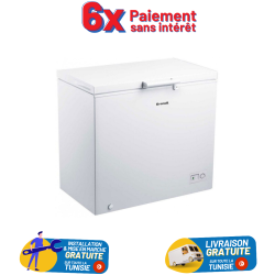 Congélateur Horizontal Brandt BFK727MSW / 240L / Blanc AVEC 100DT BON DE RÉDUCTION