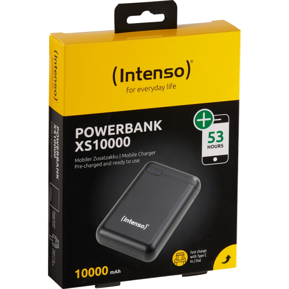 Power Bank Intenso XS10000 / 10000 mAh / Noir