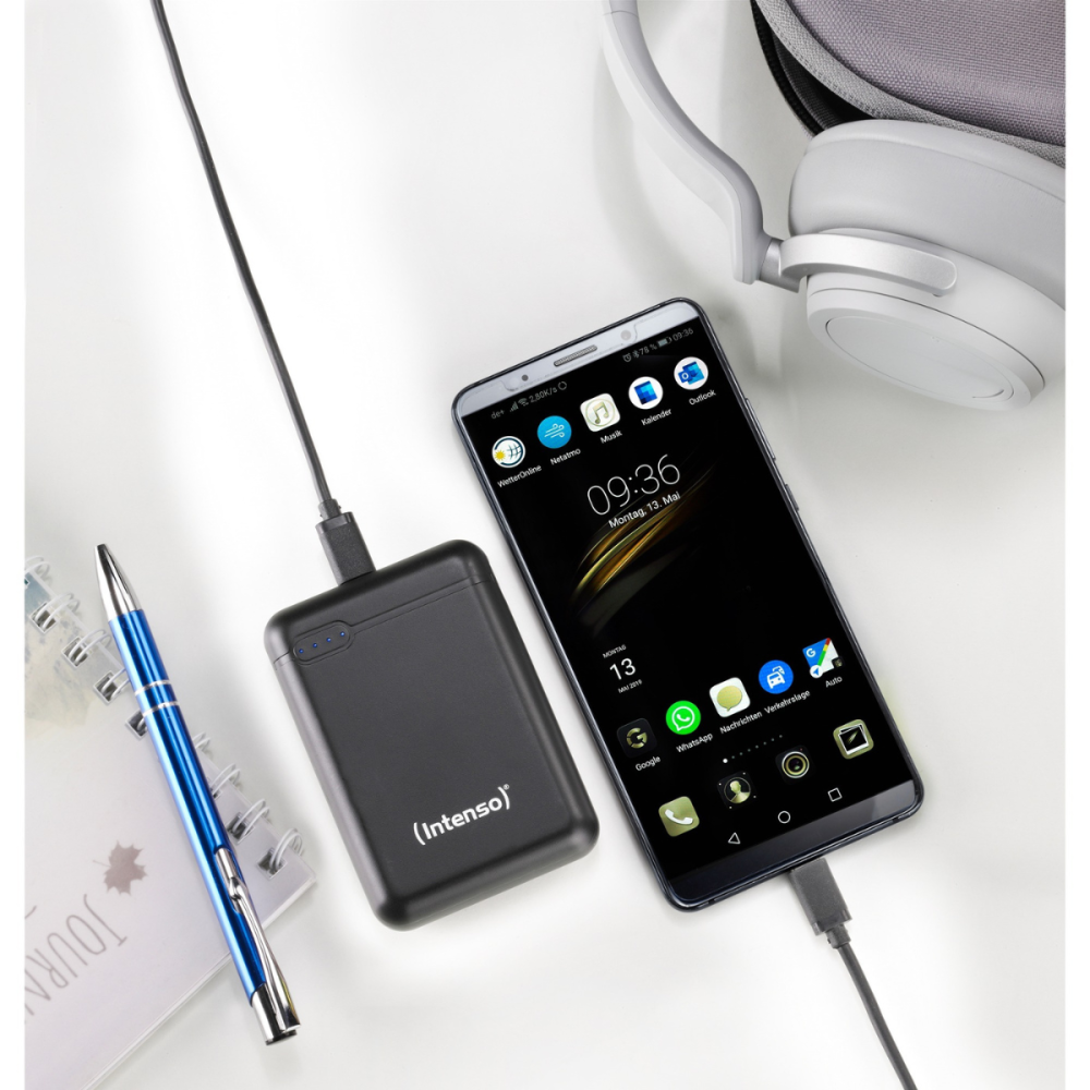 Power Bank Intenso XS10000 / 10000 mAh / Noir