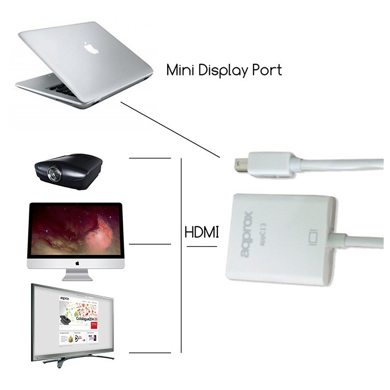 Adaptateur Mini Display Port vers VGA