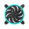 Kit de 3 Ventilateurs de Boîtier SilentiumPC Corona HP RGB 140