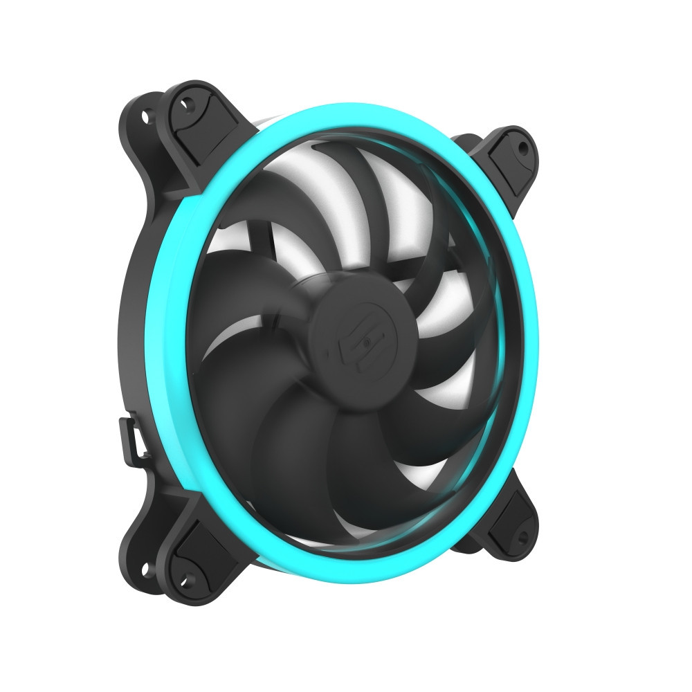 Kit de 3 Ventilateurs de Boîtier SilentiumPC Corona HP RGB 140