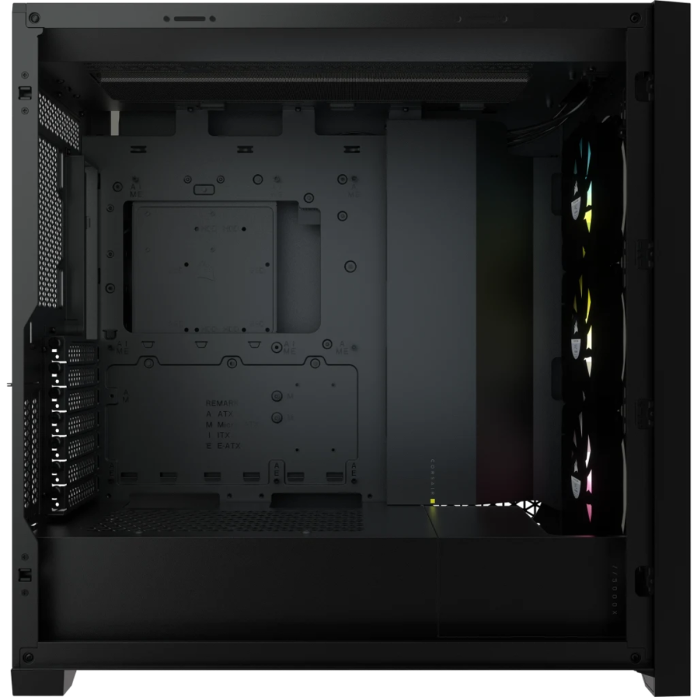 Boîtier Gamer Corsair iCUE 5000X RGB ATX Moyen-Tour / Noir