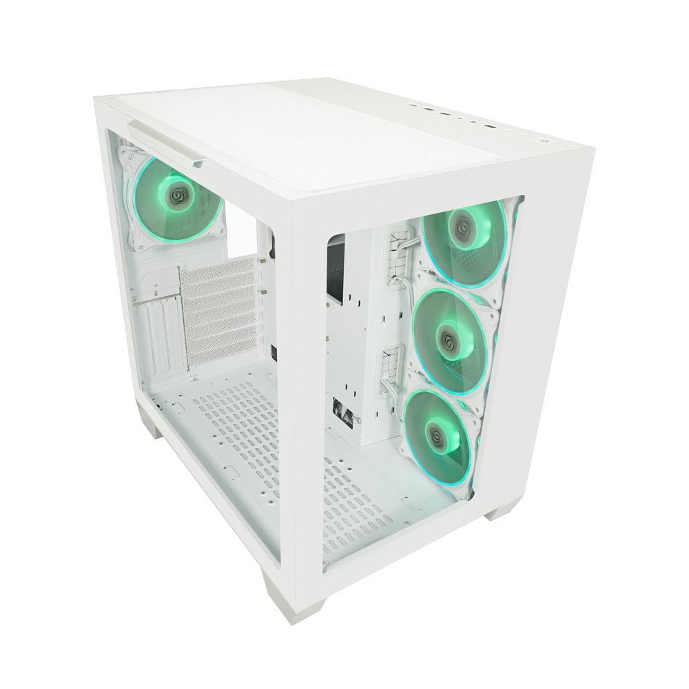 Boîtier Gamer LC-POWER Gaming 807W Stormwatch_X ATX Midi-Tour / Blanc