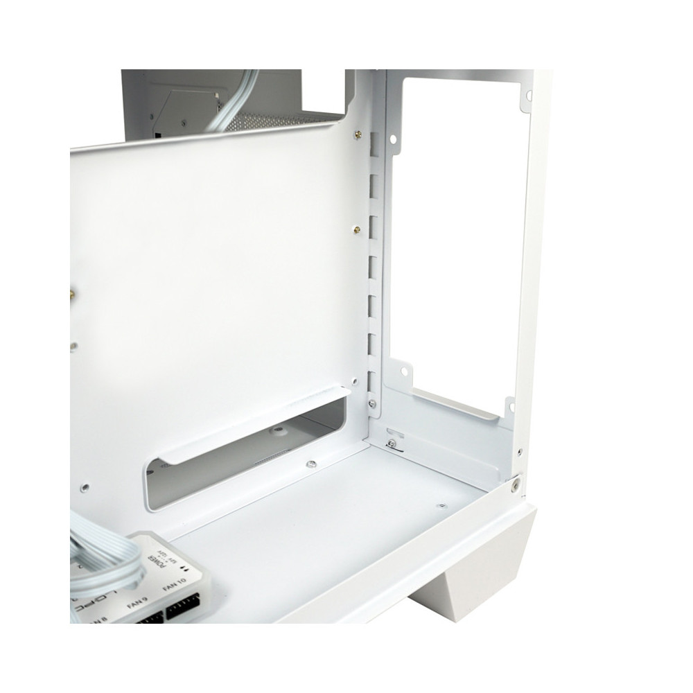 Boîtier Gamer LC-POWER Gaming 807W Stormwatch_X ATX Midi-Tour / Blanc
