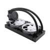 Kit De Refroidisseur de Processeur LC-POWER LC-CC-240-LiCo-ARGB / 120 MM / LGA 1700 / AM5 / Noir