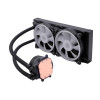 Kit De Refroidisseur de Processeur LC-POWER LC-CC-240-LiCo-ARGB / 120 MM / LGA 1700 / AM5 / Noir