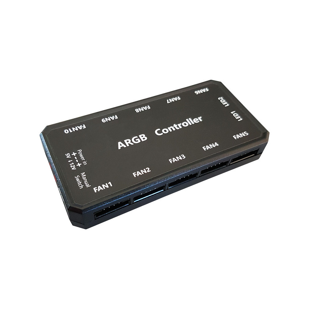 Kit De Refroidisseur de Processeur LC-POWER LC-CC-240-LiCo-ARGB / 120 MM / LGA 1700 / AM5 / Noir