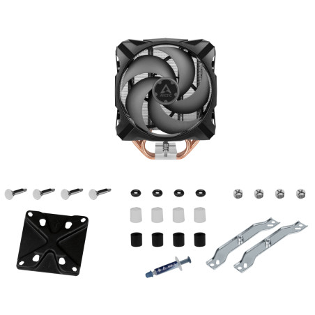 Ventilateur PC À Double Roulement À Billes 3W Noir