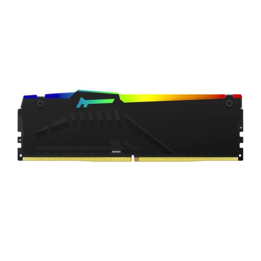 Barrette mémoire Kingston FURY Beast RGB EXPO 8 Go DIMM DDR5 5600 MHz CL36 / Noir