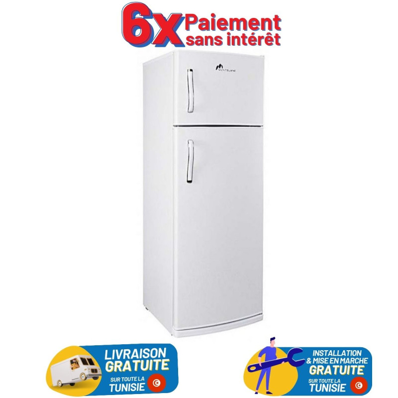 Réfrigérateur MontBlanc FB27 270L / Blanc + Livraison + Installation et  Mise en Marche Gratuites