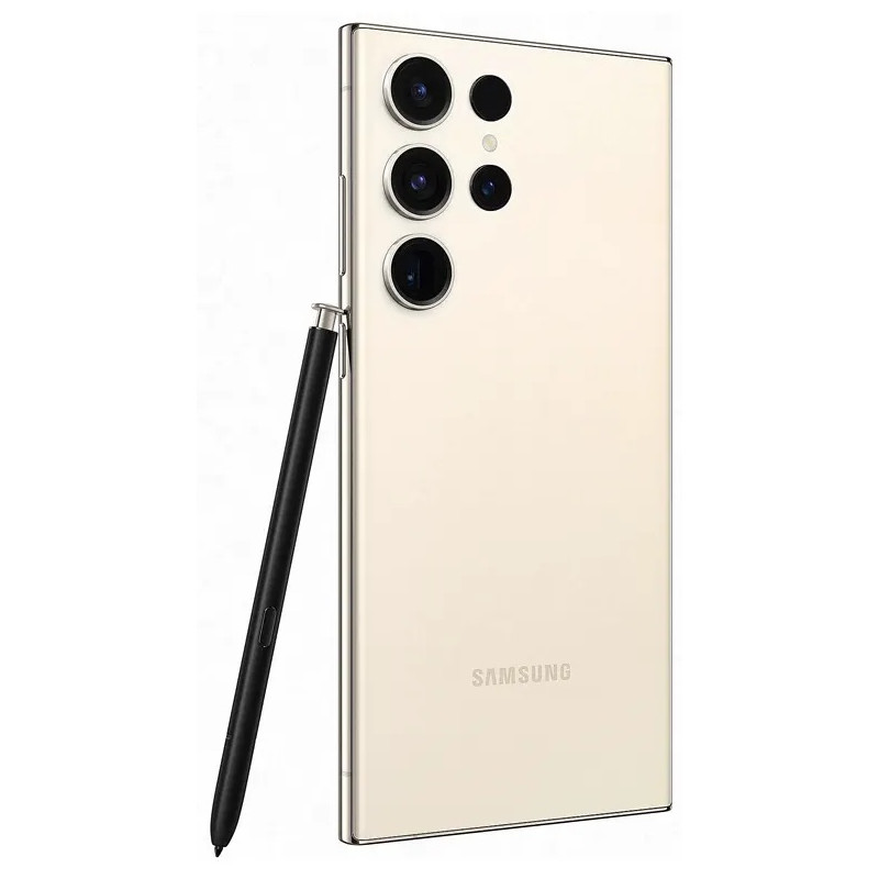 Smartphone Samsung Galaxy S23 Ultra / 5G / 12 Go / 256 Go / Creme