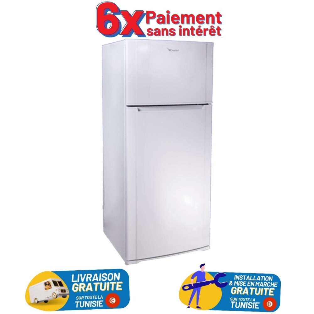 Réfrigérateur Condor Defrost 500L CRF-T60GF20 / Blanc + Livraison + Installation et Mise en Marche Gratuites
