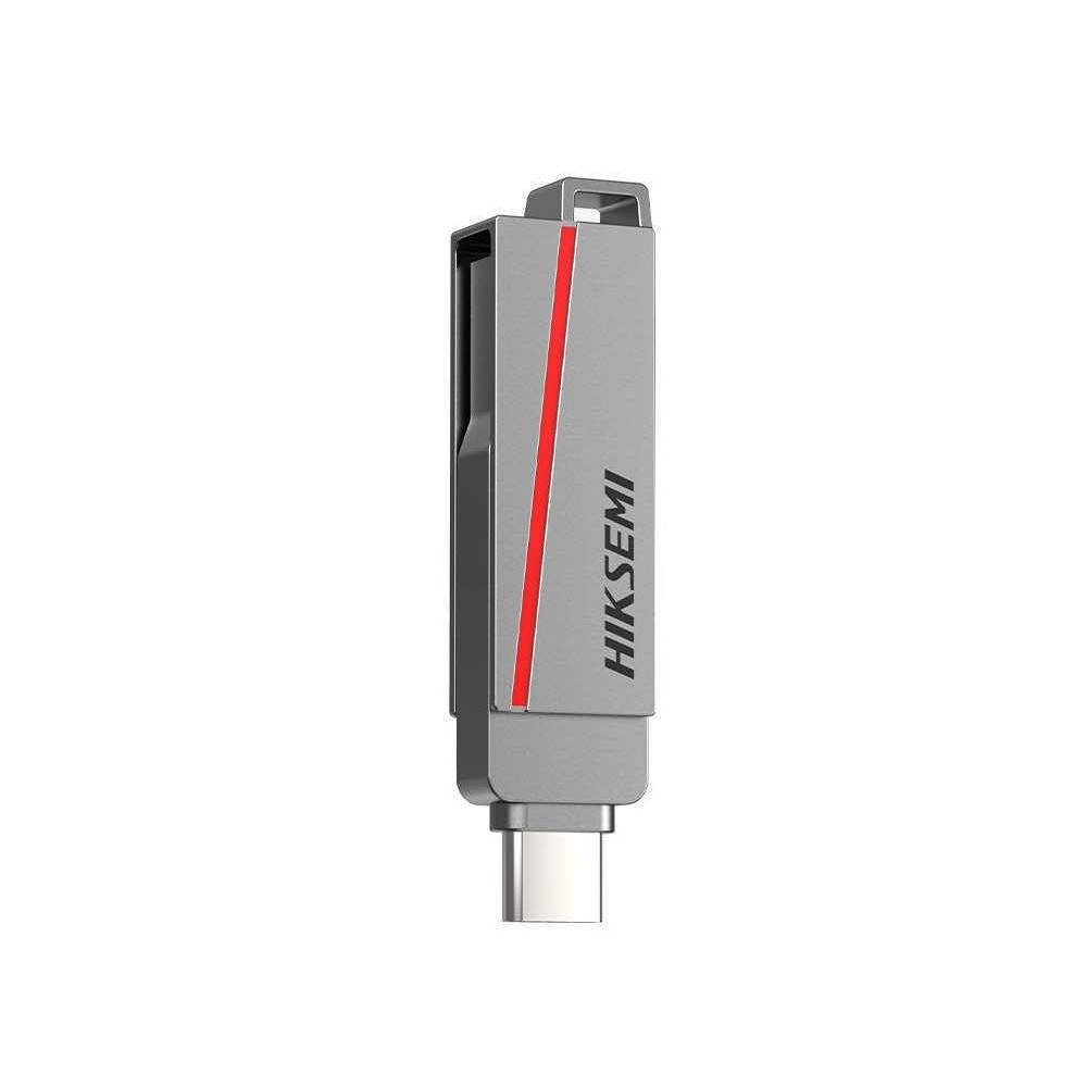 Clé USB Type C Hiksemi E307C 64 Go / USB 3.2 / Gris
