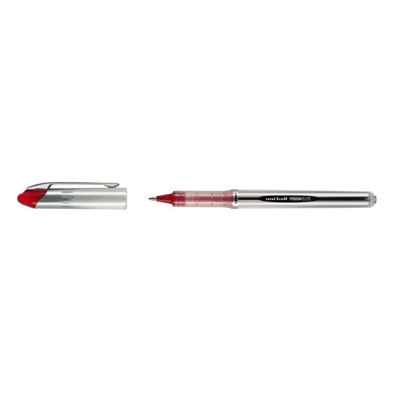 Stylo Roller Uni-ball Vision Elite / 0.8mm / Rouge