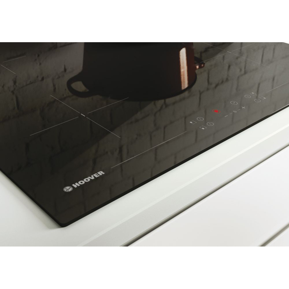 Plaque De Cuisson Électrique HOOVER HH64DCT / 4 Feux / 60 Cm / NOIR